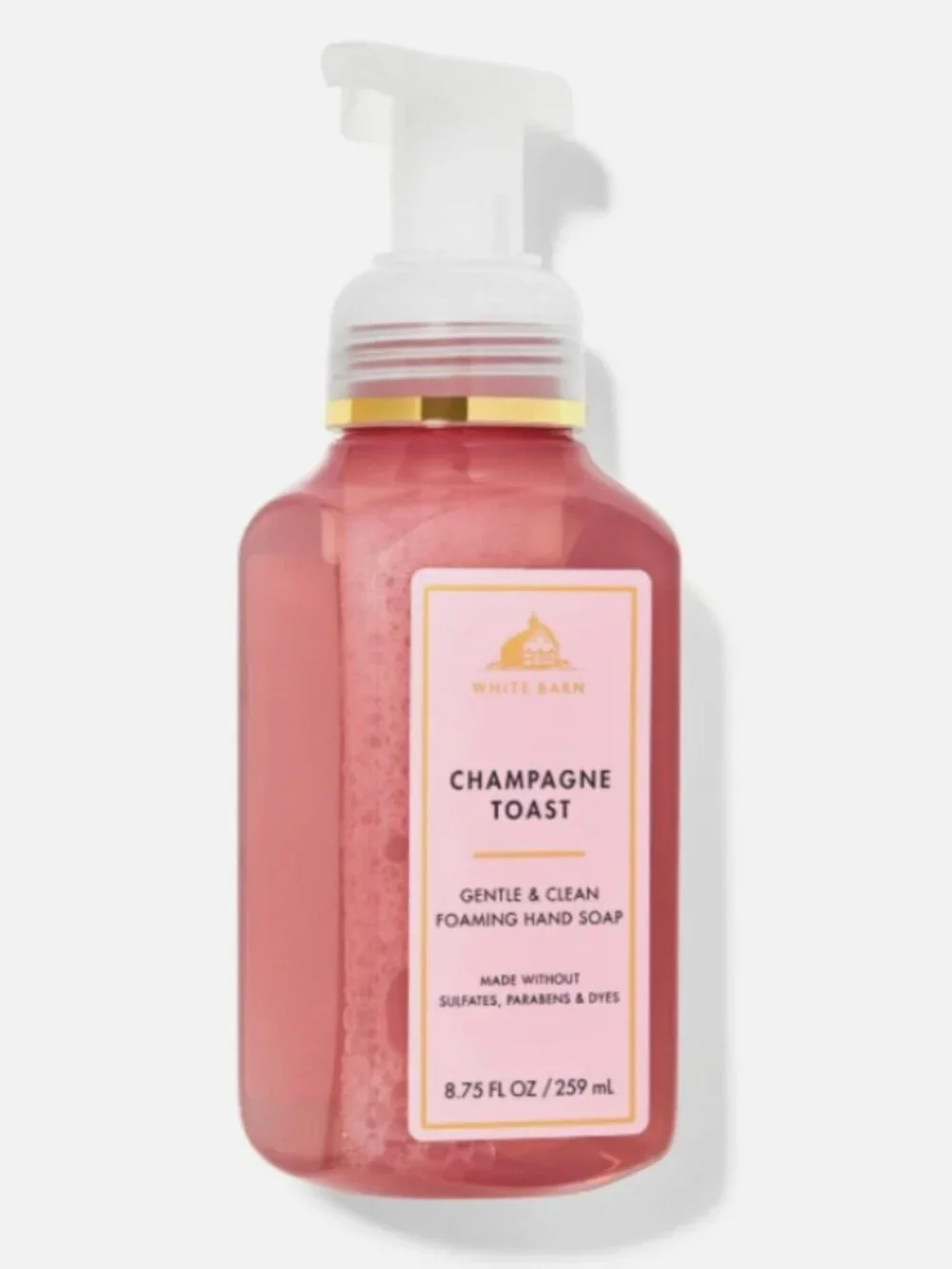 Bath and  Body Works Champagne Toast Gentle Clean‎ Foaming Hand Soap